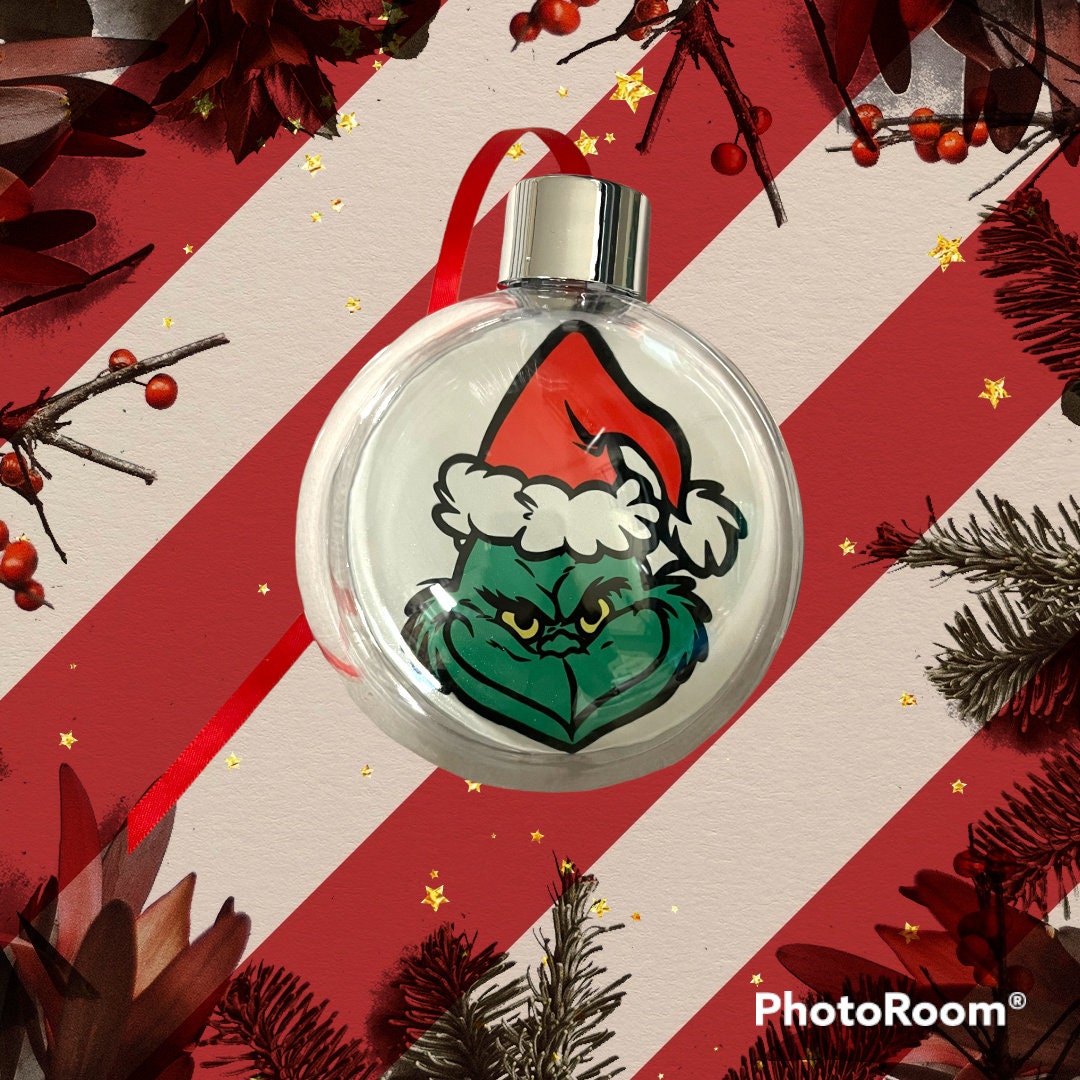 Large Sphere Ornaments Personalized