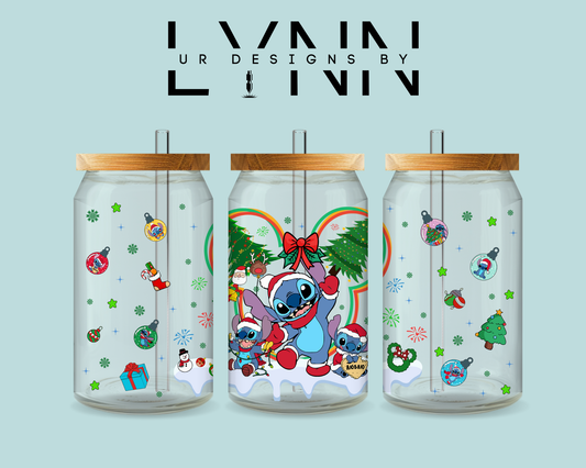 Christmas Stitch Inspired UVDTF Wrap