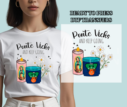 Ponte Vicks DTF Print