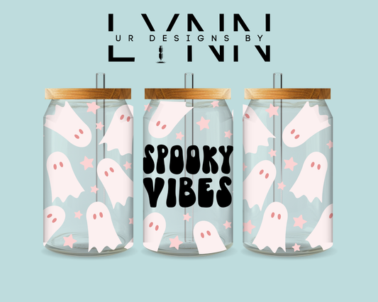 Halloween Spooky Vibes UVDTF Wrap