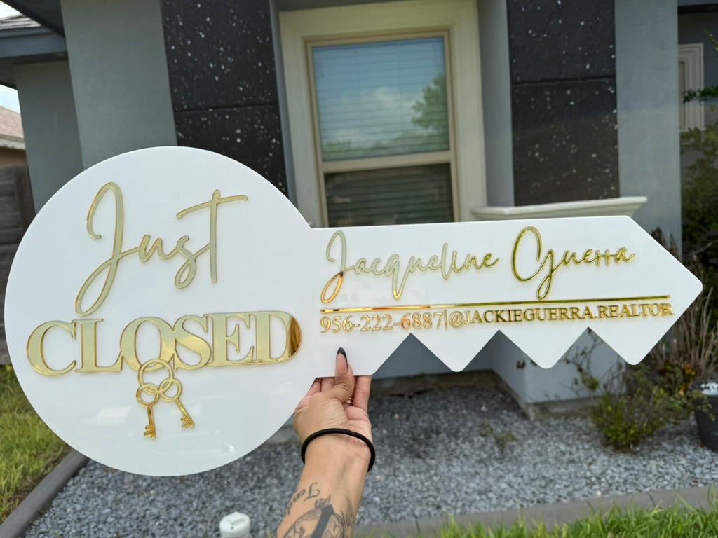 Just Closed Realtor Key