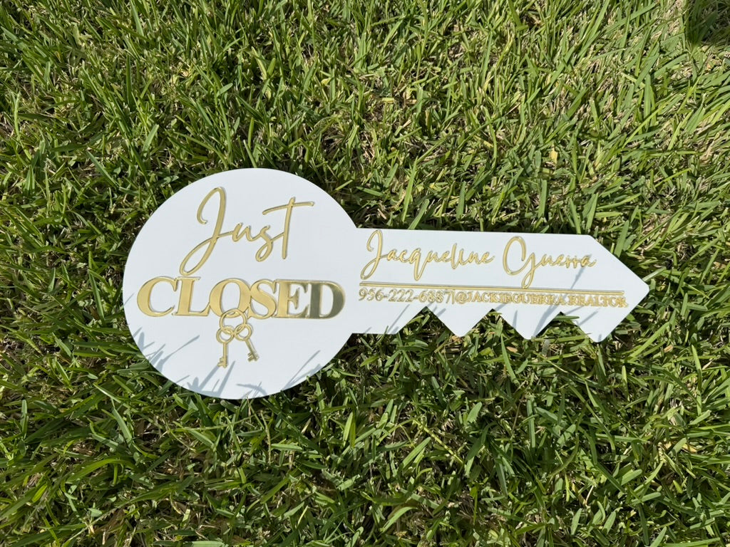 Just Closed Realtor Key