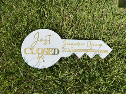 Just Closed Realtor Key