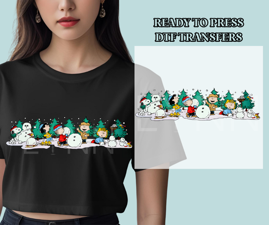 Snoopy & Friends Inspired DTF Print