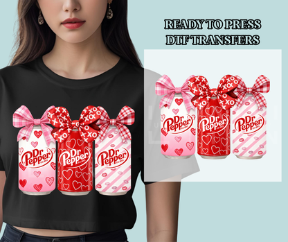 Valentine Dr Pepper Lover - DTF Print