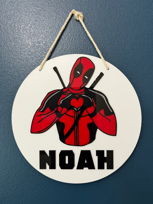 Deadpool Inspired Wall Decor