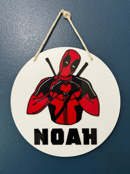 Deadpool Inspired Wall Decor
