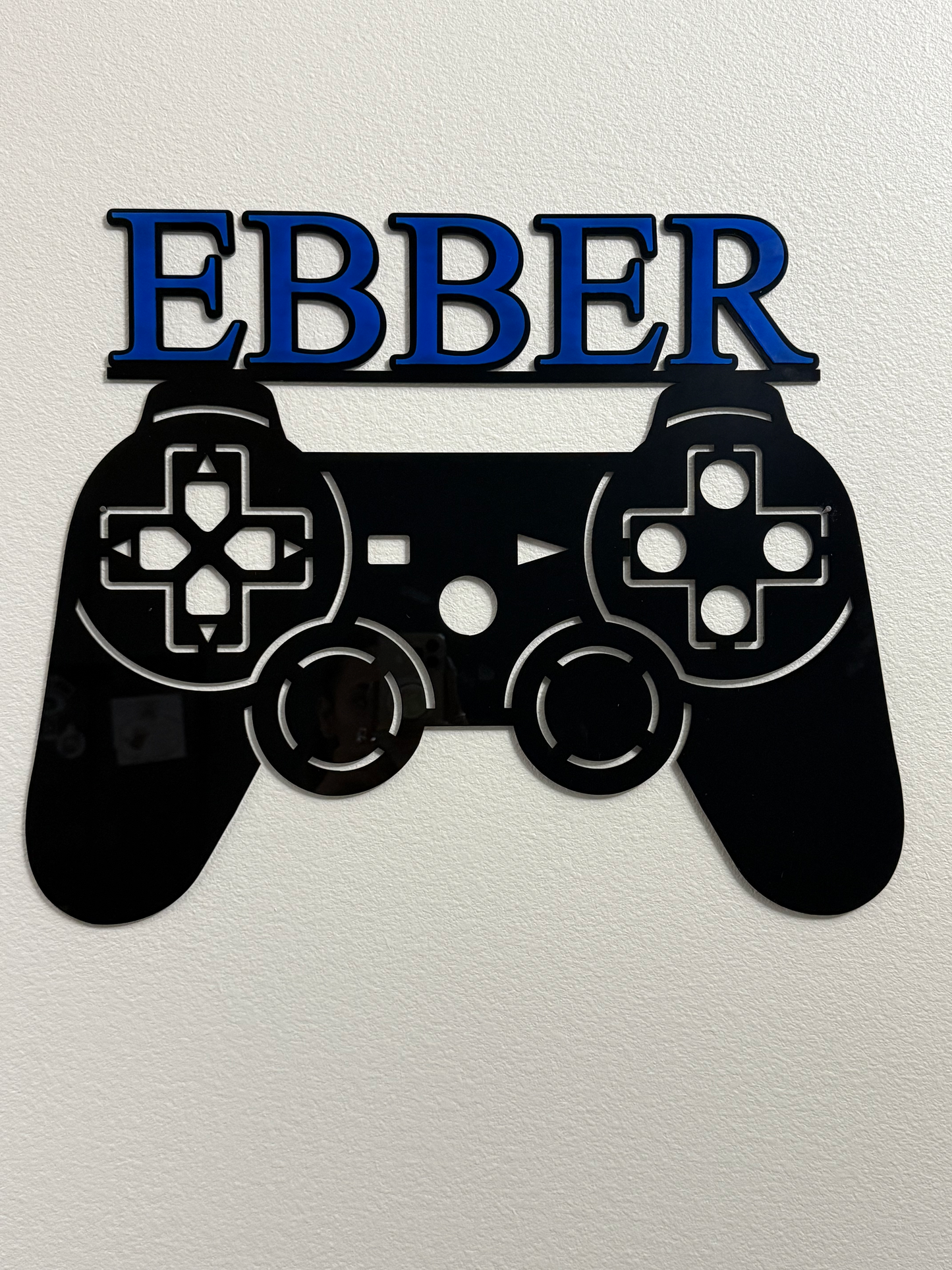 Gamer Control Name Wall Decor