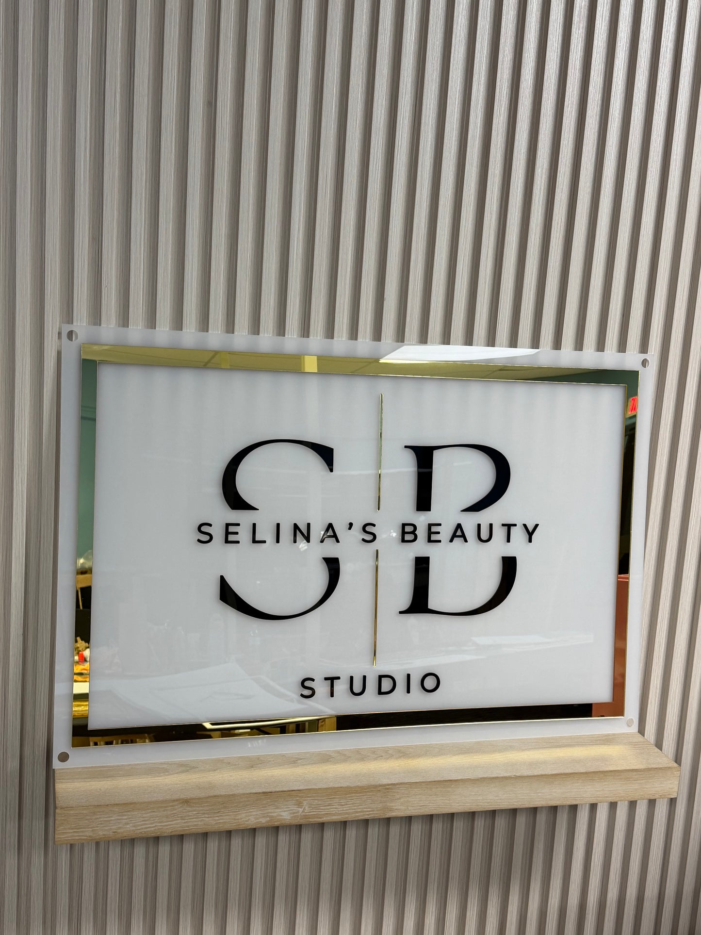 Custom Acrylic Business Sign