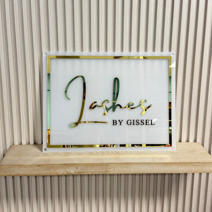 Custom Acrylic Business Sign