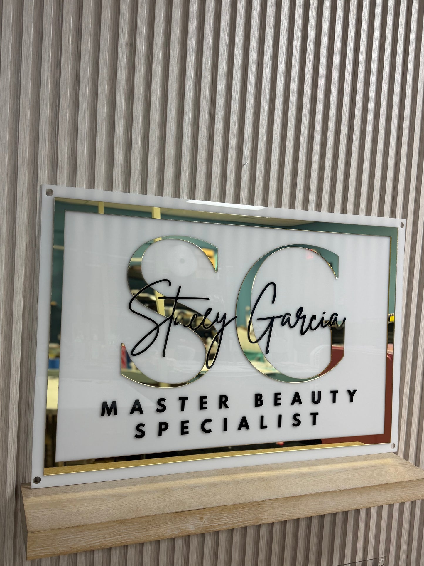 Custom Acrylic Business Sign