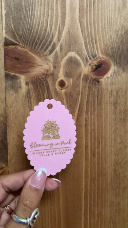 Custom 2 inch Acrylic Tags