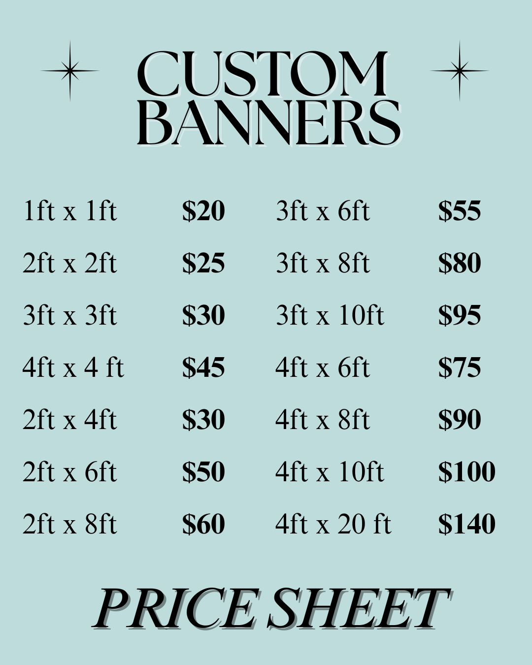 Custom Print Banners