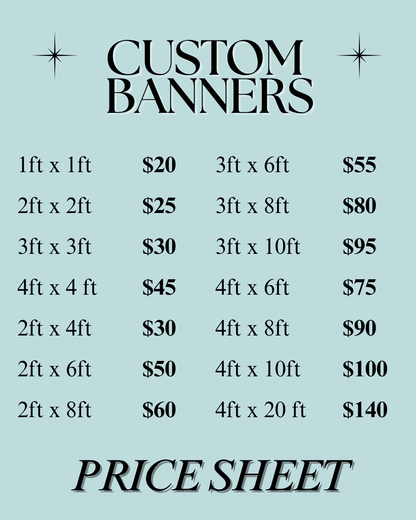 Custom Print Banners